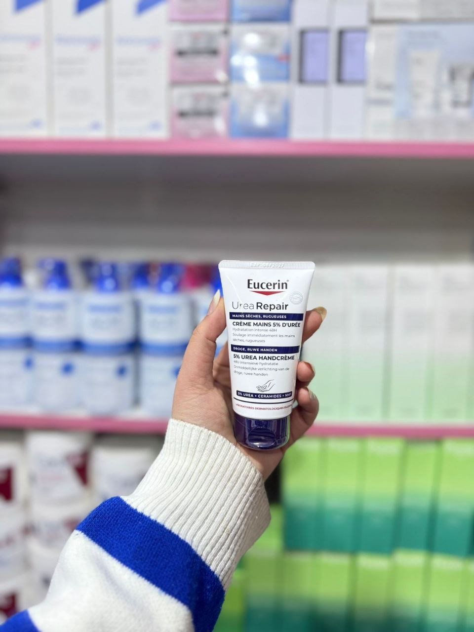 O Eucerin UreaRepair Plus 5% Urea Hand Cream