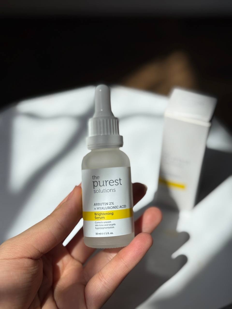 O The Purest Solutions Arbutin 2% + Hyaluronic Acid Brightening Serum