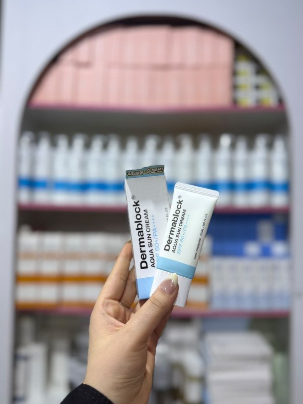 S FLOZ  Dermablock®  AQUA SUN CREAM SPF 50+/PA++  AIRY FINISHED 38ML/108 FLOZ  윈터 수분선