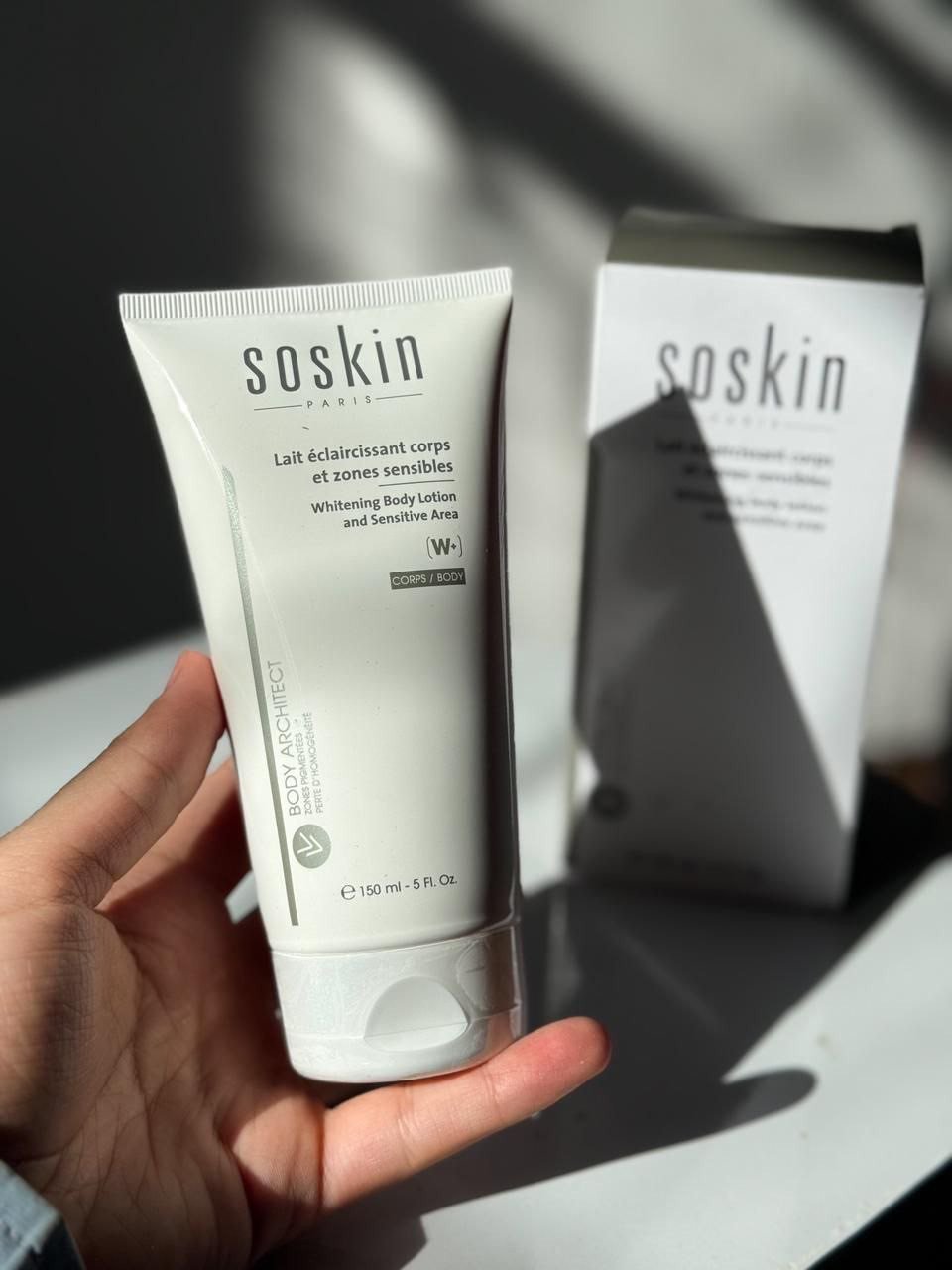 O soskin Whitening Body Lotion And Sensitive Area
