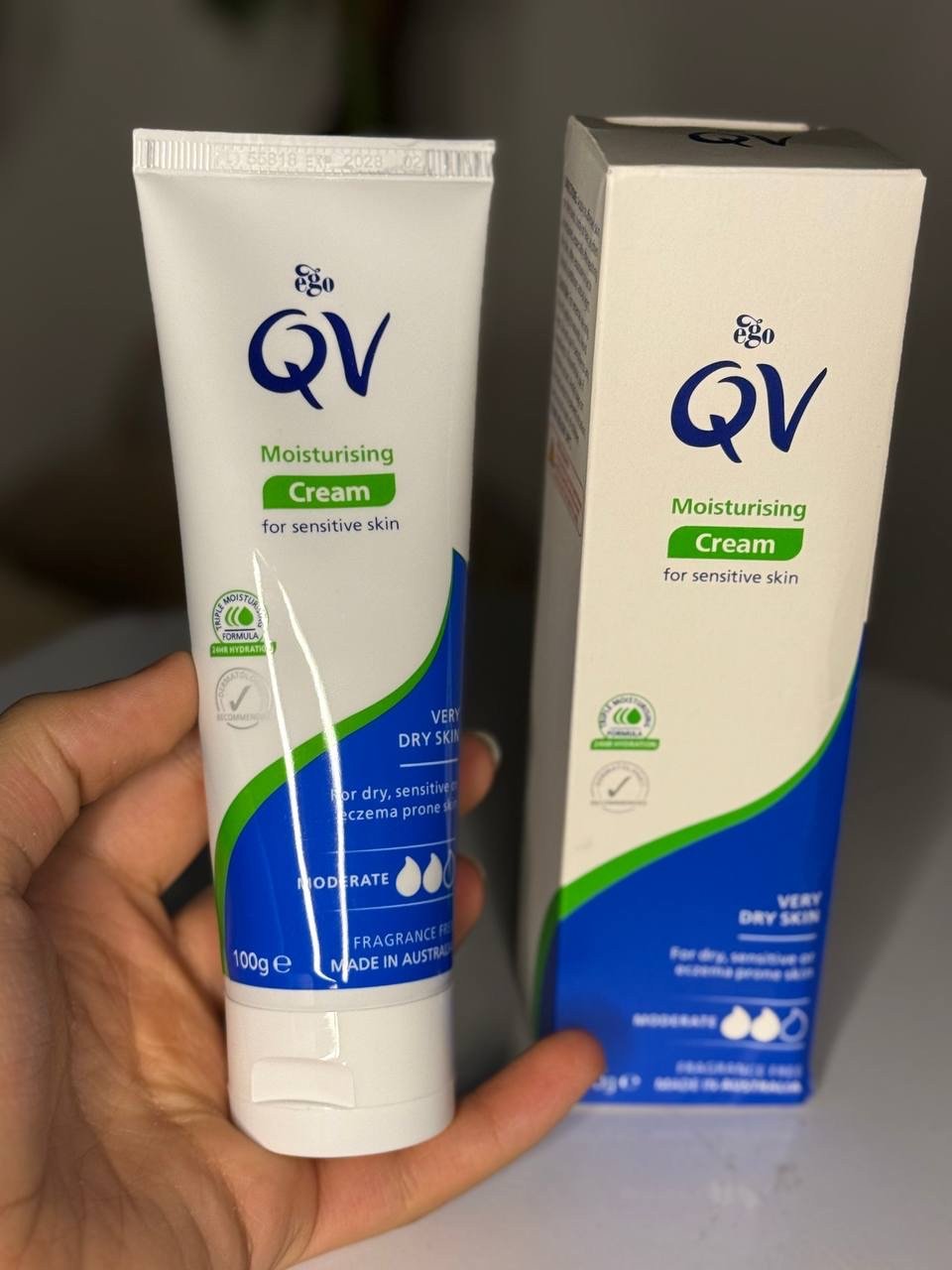 O QV Moisturising Cream for sensitive skin