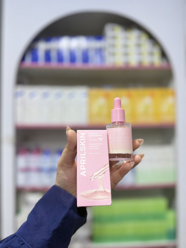 S APRILSKIN Pink Aloe Mucin Serum