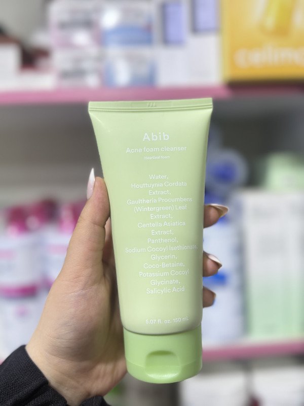 O Abib Acne Foam Cleanser Heartleaf Foam