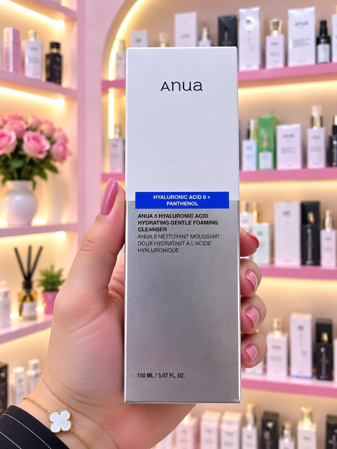 Anua 8 Hyaluronic Acid Hydrating Gentle Foaming Cleanser