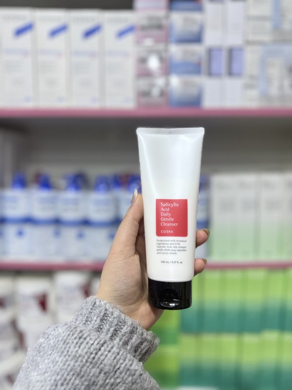 O COSRX Salicylic Acid Daily Gentle Cleanser