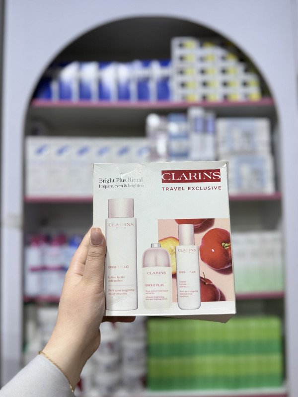 S Clarins Bright Plus Ritual Travel Exclusive Set