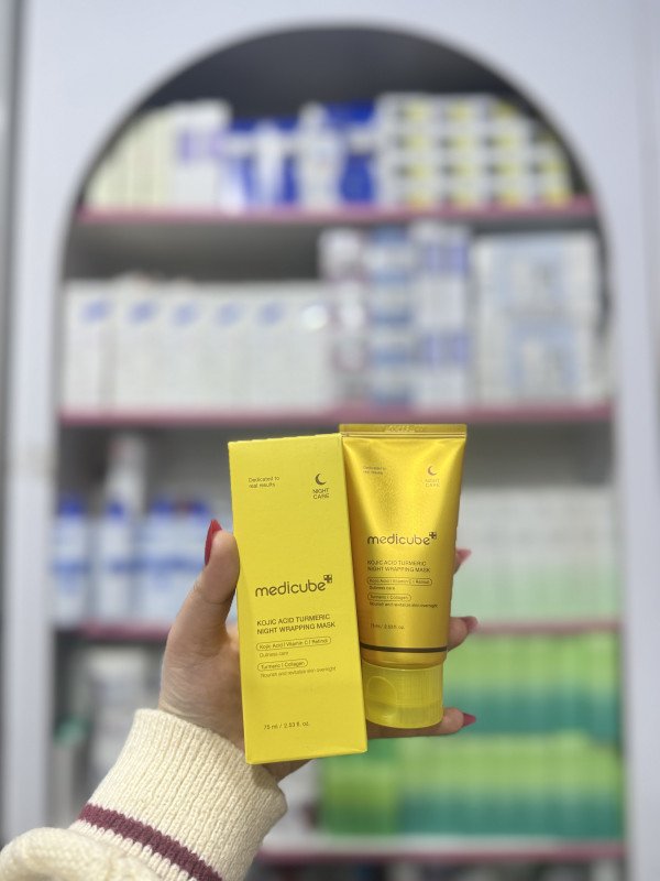 M Medicube Kojic Acid Turmeric Night Wrapping Mask