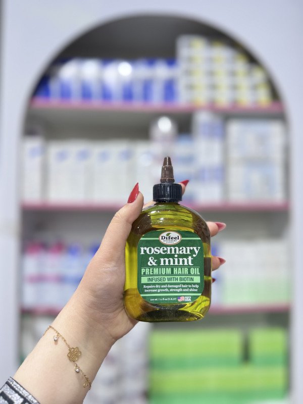 S Difeel Rosemary & Mint Premium Hair Oil