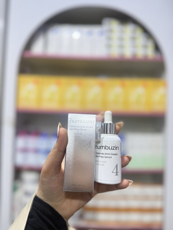 M Numbuzin No.4 Ceramide AHA Glazed Skin Prep Serum