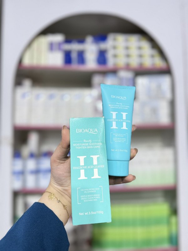 S BIOAQUA Hyaluronic Acid Facial Cleanser