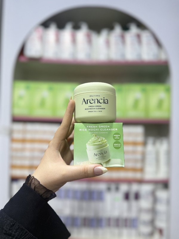 O Arencia Fresh Green Rice Mochi Cleanser