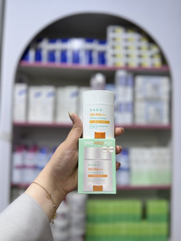 S Dabo White Sun Stick SPF 50+ PA+++ UV Essence Aqua