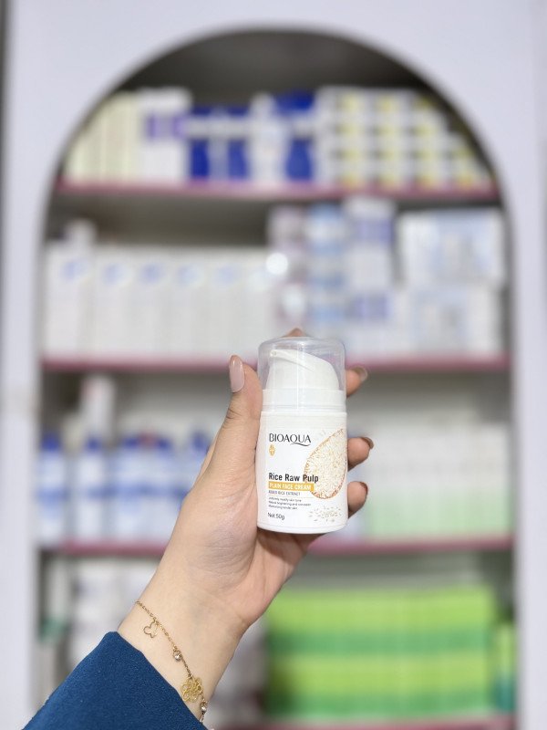 S BIOAQUA Rice Raw Pulp Plain Face Cream