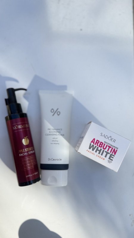 روتين اثار الحبوب والتفتيح