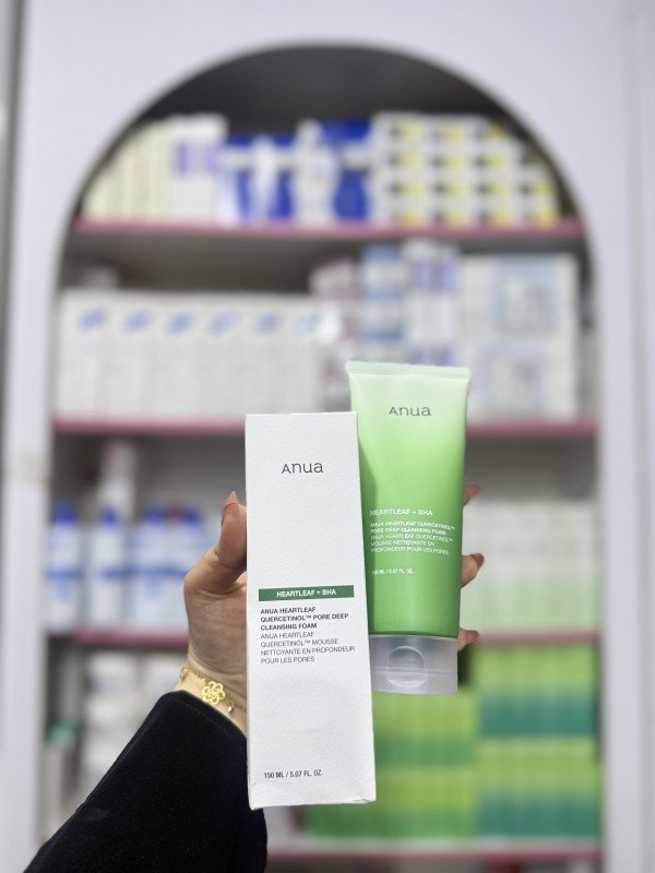 O Anua Heartleaf Quercetinol Pore Deep Cleansing Foam