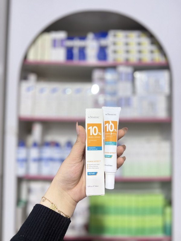 s Kormesic 10% Benzoyl Peroxide Gel