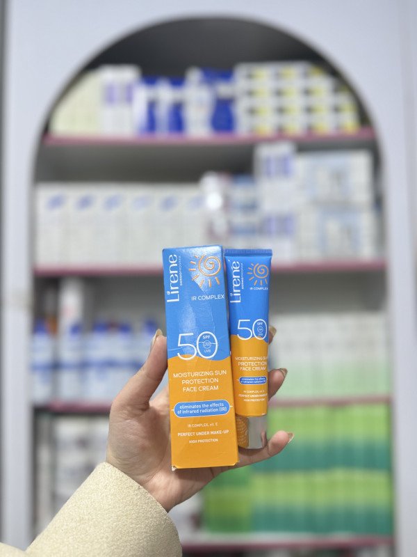 O Lirene IR Complex Moisturizing Sun Protection Face Cream SPF 50