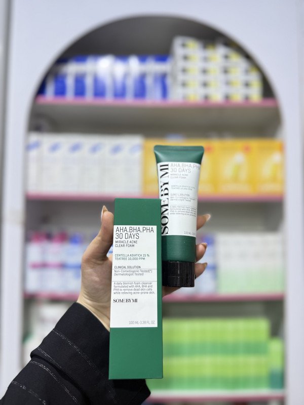 M SOME BY MI AHA BHA PHA 30 Days Miracle Acne Clear Foam