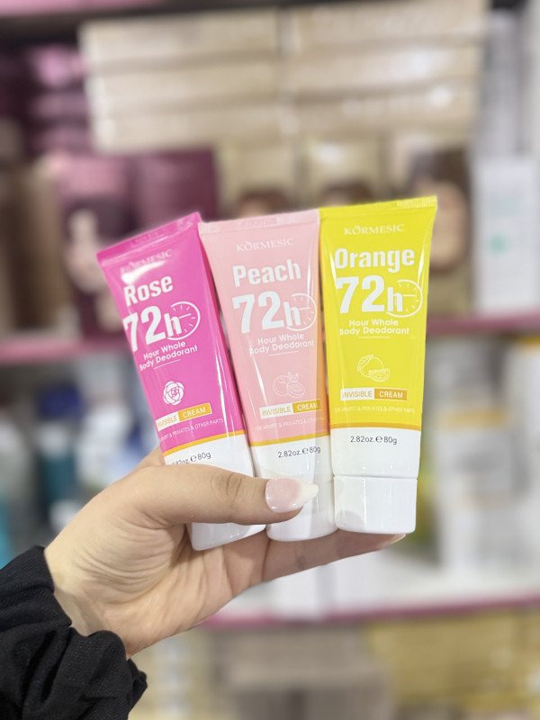 S Kormesic 72-hour invisible body deodorant cream