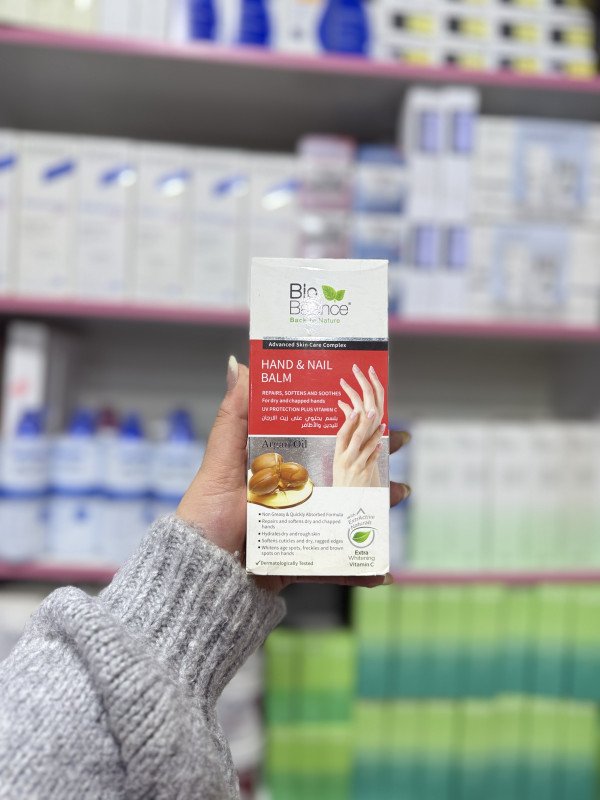 O Bio Balance Hand & Nail Balm with Argan Oil.