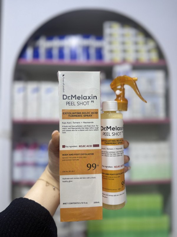 M Dr.Melaxin PEEL SHOT PS Exfoliating Kojic Acid Turmeric Spray