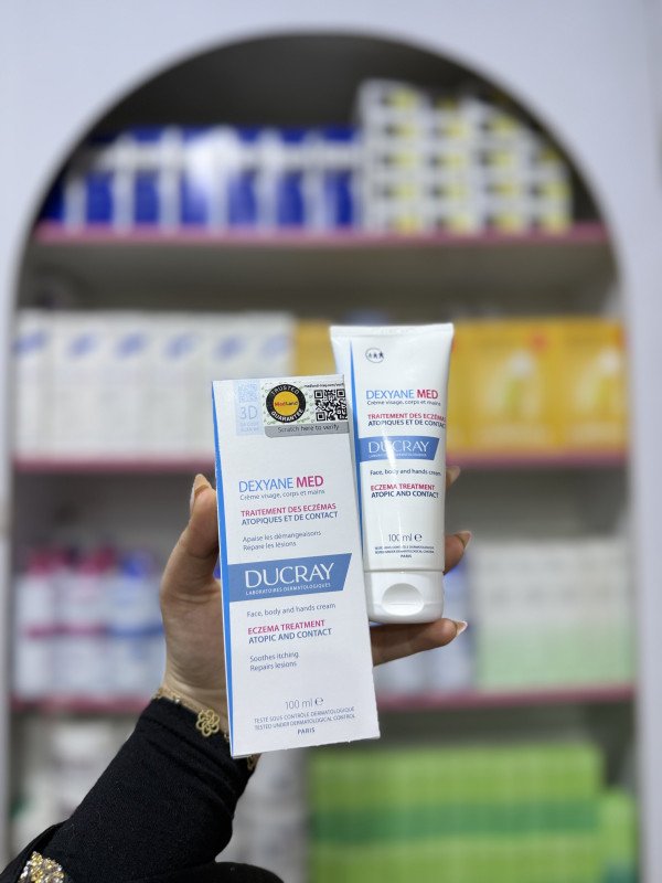 O Ducray Dexyane Med Cream, designed for treating atopic and contact eczema
