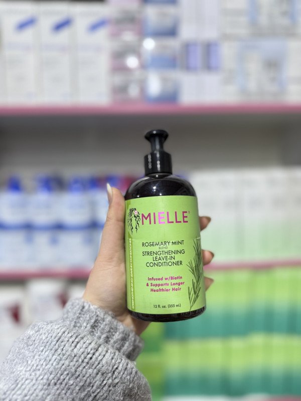 O Mielle Rosemary Mint Blend Strengthening Leave-In Conditioner