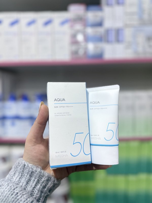 O Missha All Around Safe Block Aqua Sun Gel SPF50