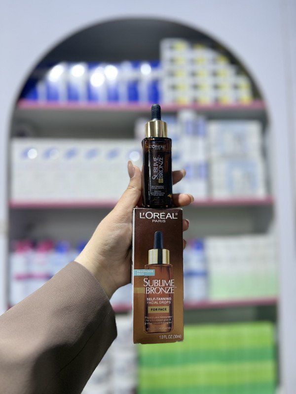 M L'Oréal Paris Sublime Bronze Self-Tanning Facial Drops