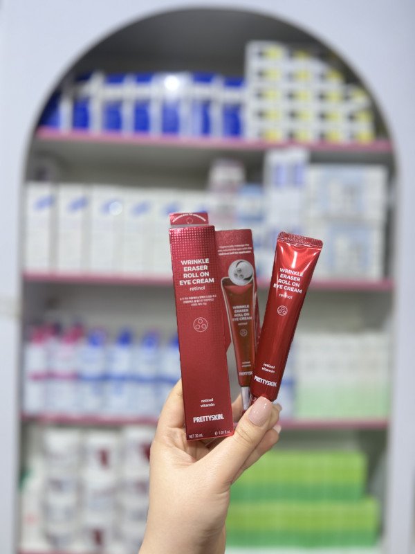 S Prettyskin Wrinkle Eraser Roll On Eye Cream