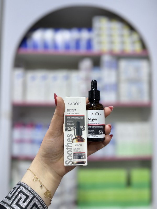 S SADOER Salicylic Acid Oil Control Acne Relief Serum