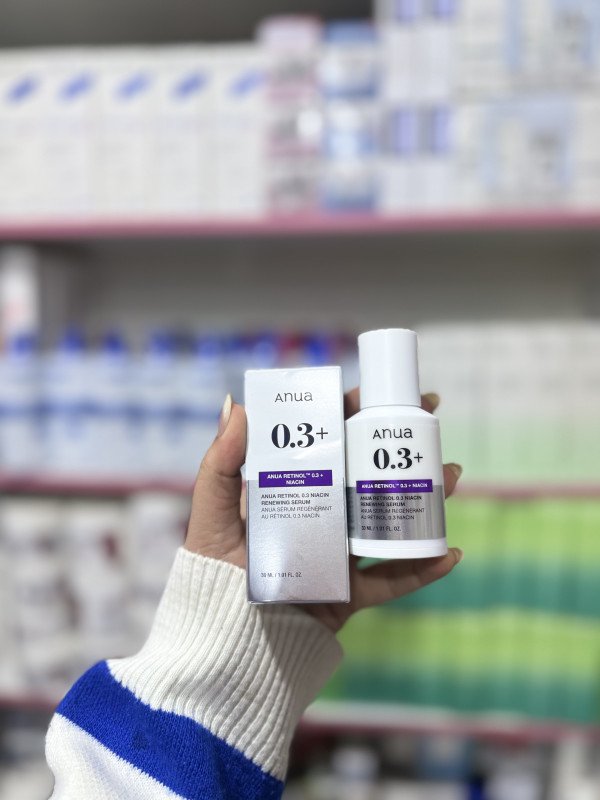 O Anua Retinol 0.3% + Niacin Renewing Serum