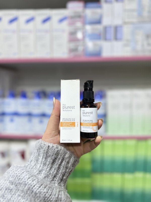 O  The Purest Solutions Brightening & Lightening Vitamin C Serum