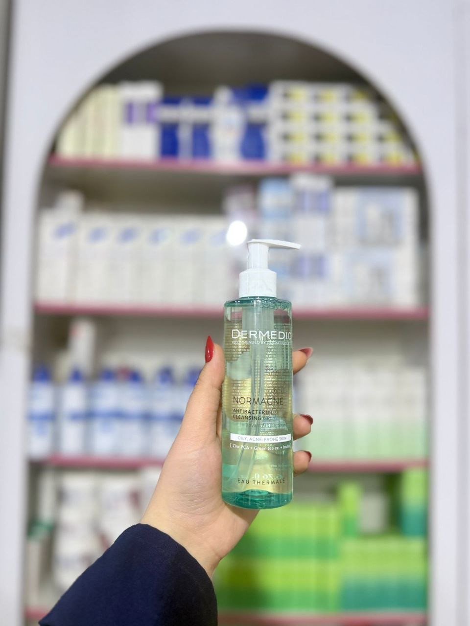 O Dermedic normacne antibacterial cleansing gel Oily, acne, prone skin