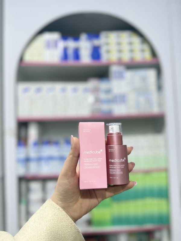 M Medicube PDRN Pink Collagen Exosome Shot Serum 7500