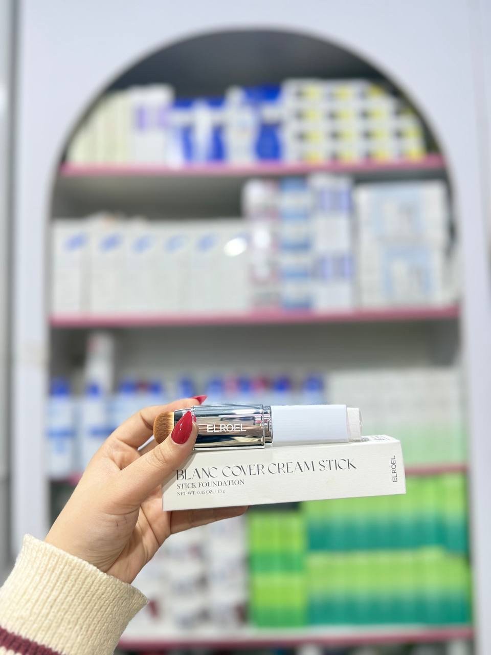 M ELROEL Blanc Cover Cream Stick