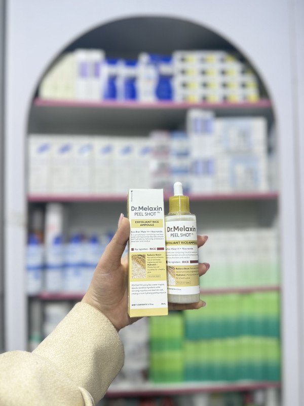 M Dr. Melaxin Peel Shot Exfoliant White Rice Ampoule