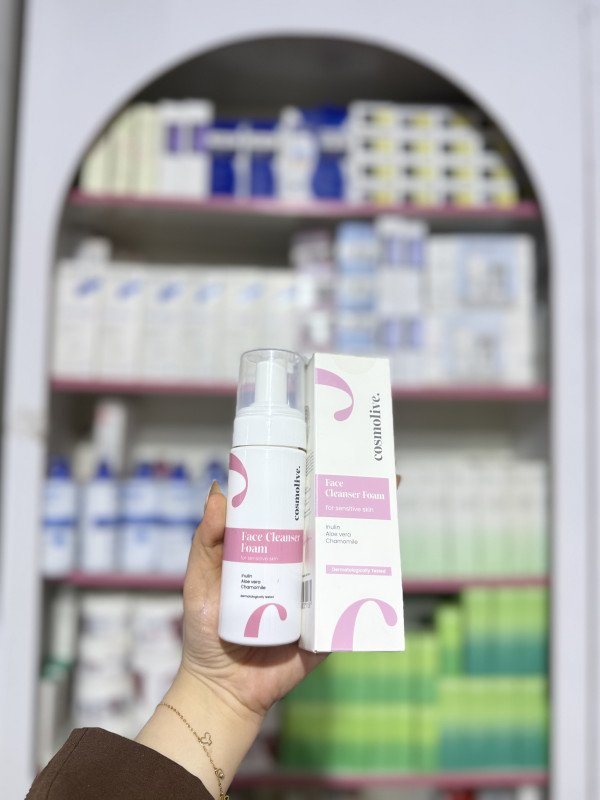 S Cosmolive Face Cleanser Foam for sensitive skin