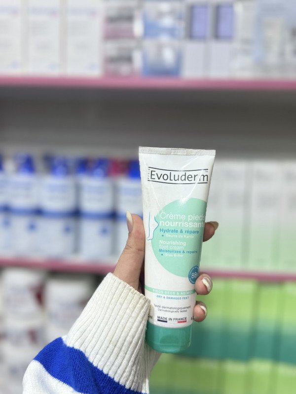 O Evoluderm Nourishing Foot Cream with Shea Butter