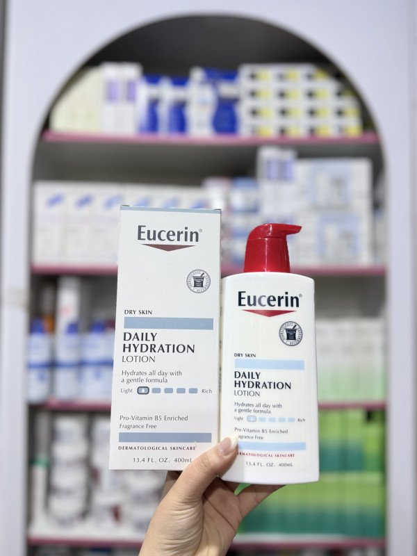 M Eucerin Daily Hydration Lotion.