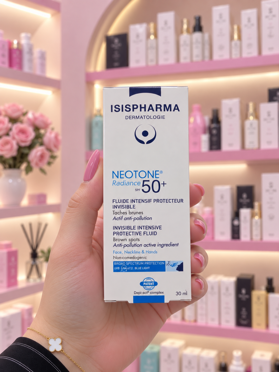 NEOTONE Radiance SPF واقي شمس فلويد