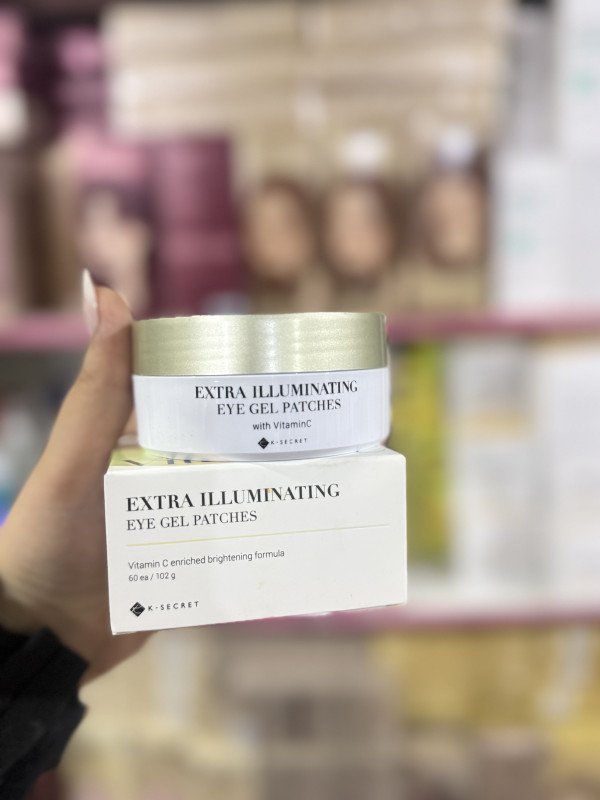 S K-SECRET Extra Illuminating Eye Gel Patches featuring a Vitamin C
