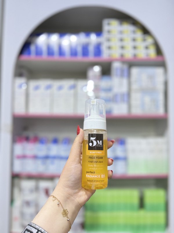 S 5M (Five Million) brand soap-free face foam cleanser