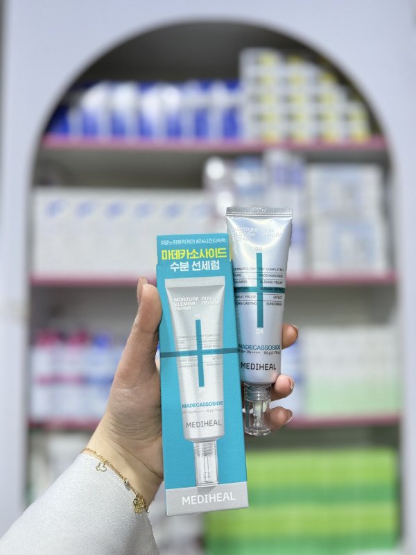 S Mediheal Madecassoside Moisture Sun Serum Blemish Repair