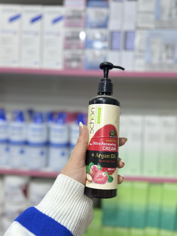 O Schon Ultra Renewing Cream with Shea Butter and Argan Oil