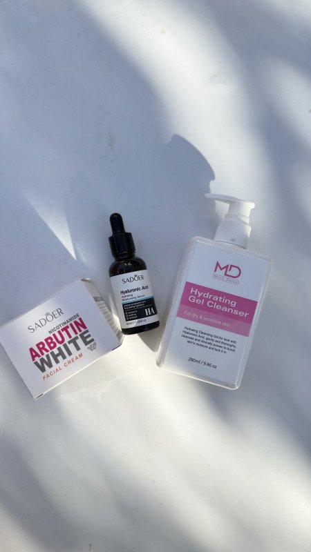 روتين البشرة الجافة للنضارة والترطيب