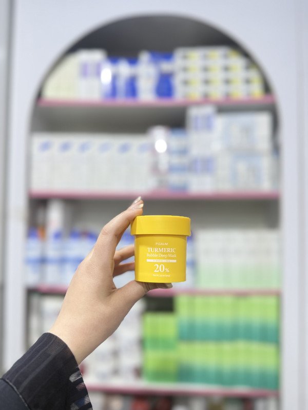 O CALM Turmeric Bubble Deep Mask