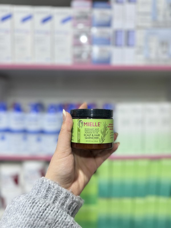 M Mielle's Rosemary Mint Pomade-to-Oil Scalp & Hair Quencher