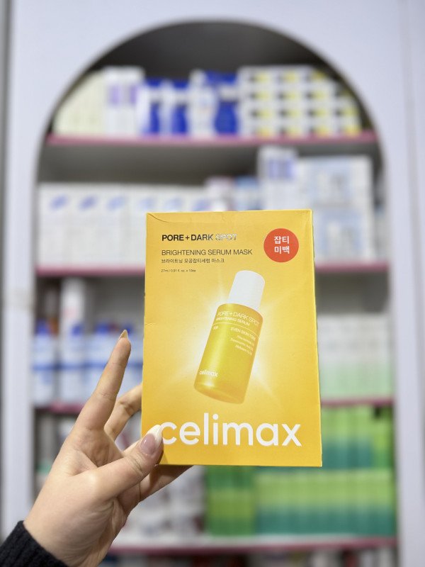 M Celimax Pore+Dark Spot Brightening Serum Mask