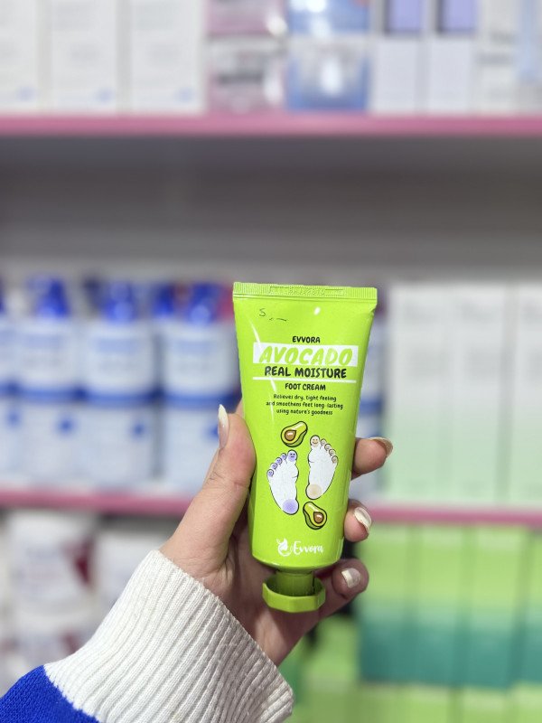 O Evvora Avocado Real Moisture Foot Cream